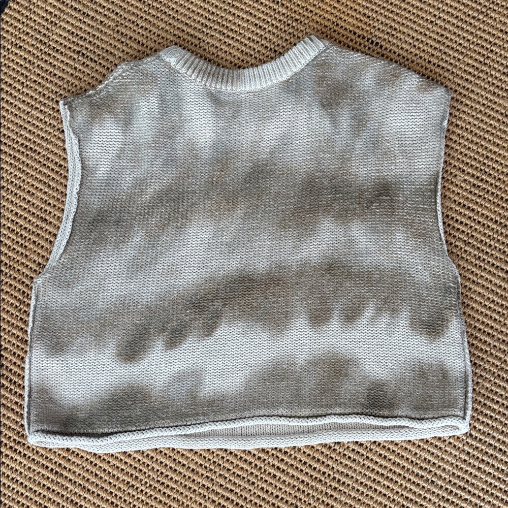 Free People Tan Sleeveless Sweater - Picture 5 of 5